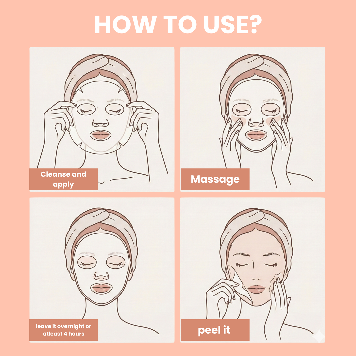 SilkBeautyCo. Bio-Collagen Face Mask