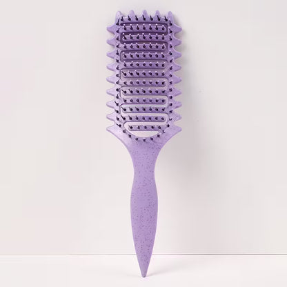SilkBeautyCo Curly Aesthetic Hair Brush