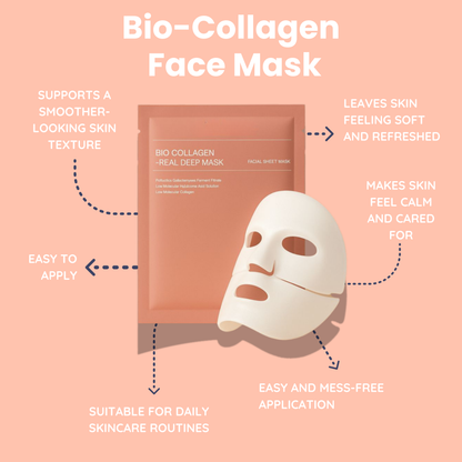 SilkBeautyCo. Bio-Collagen Face Mask