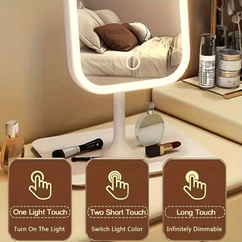 SilkBeautyCo Portable LED Makeup Mirror