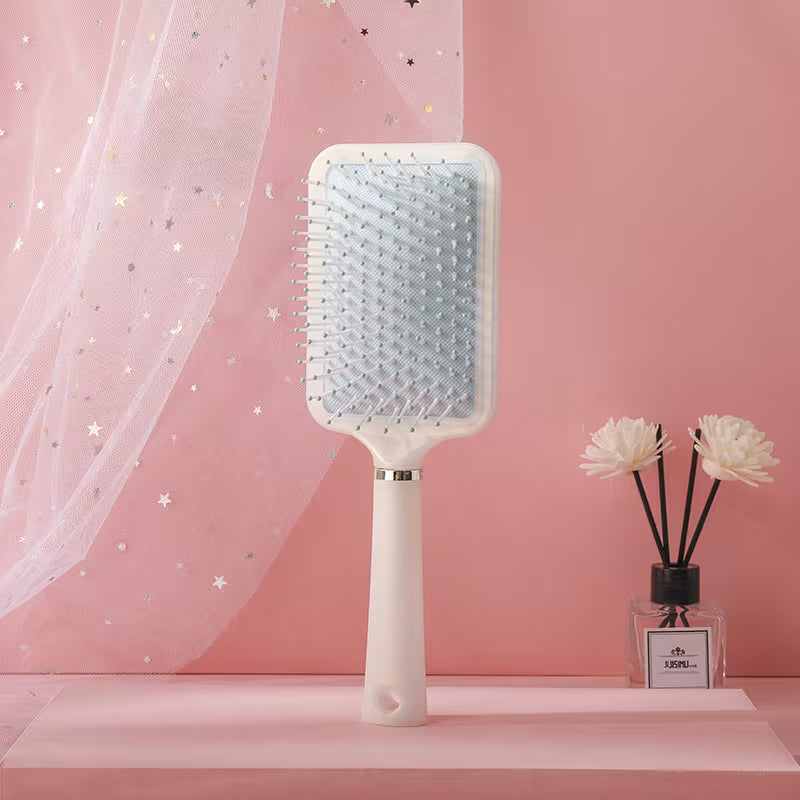 SilkBeautyCo Mermaid Princess Pearl Cushion Brush