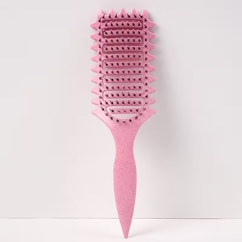 SilkBeautyCo Curly Aesthetic Hair Brush